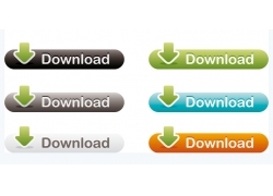 EPS矢量素材下载-下载按钮