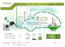 psd素材设计-节能电源主题网页宣传