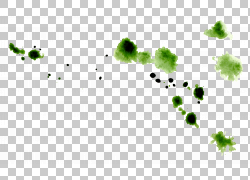 免扣素材免费下载绿色斑点墨迹