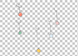 免扣素材免费下载彩色水彩圆球挂饰