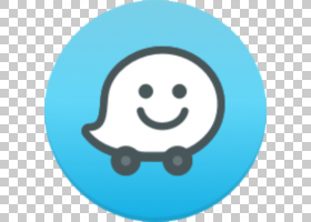 免扣素材免费下载Waze logo 