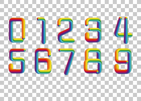 免扣素材免费下载创意数字PNG免抠素
