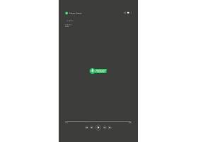 psd素材设计-播客界面设计