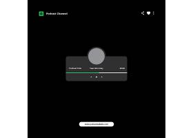 psd素材设计-播客素材