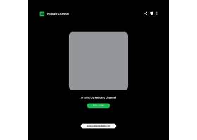 psd素材设计-播客界面设计
