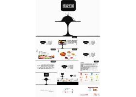 PPT模版下载-黑椒牛排