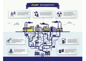 EPS矢量素材下载-植物信息图矢量插图_