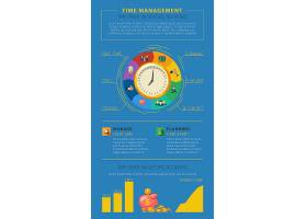 EPS矢量素材下载-时间管理小贴士信息图