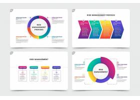 EPS矢量素材下载-风险管理信息图表模板