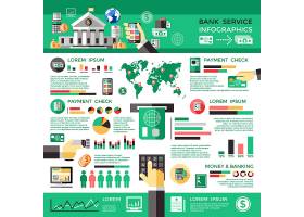 EPS矢量素材下载-银行服务信息图表_9