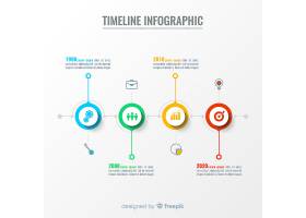 EPS矢量素材下载-时间线信息图_368