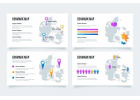 EPS矢量素材下载-梯度丹麦地图信息图_