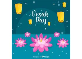 EPS矢量素材下载-Vesak Day_